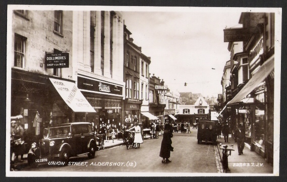 ALDERSHOT. Union Street. c1930s. ALDERSHOT. Union Street. c1930s.